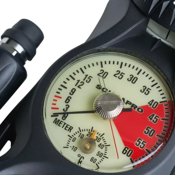 Scubapro: 3 gauge In-Line Console, met Kompas FS-1,5