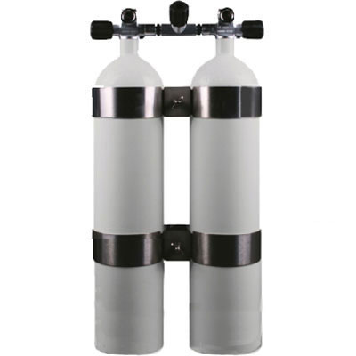 1041 Dubbelset 8,5-liter concaaf / verbreed