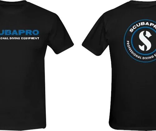 Scubapro: T-shirt / zwart