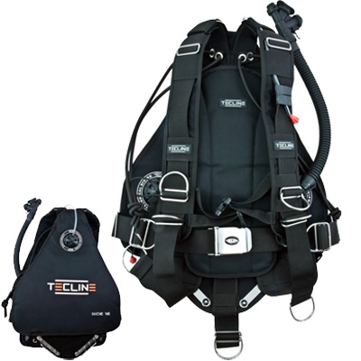 Tecline: Side mount Side 16  systeem / 36 lbs