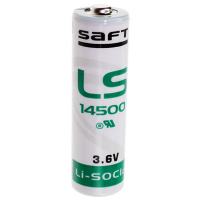 1232 Shearwater: SAFT LS 14500 AA Lithium 3.6V batterij