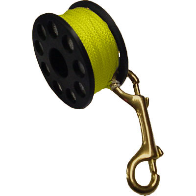 1233 Problue: Vingerspoel / 30 m neon geel