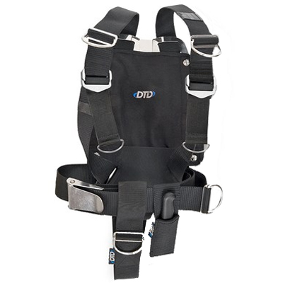 1346 DTD: Quick-Fix harnas & backplate 3 mm / rvs