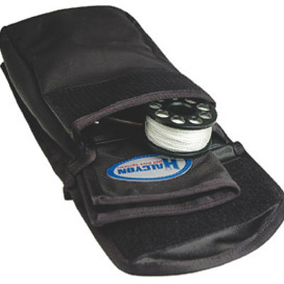 Halcyon: Bellow pocket, Velcro closure, internal divider, utility loops
