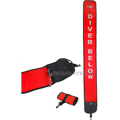 1572 Problue: Boei 18-160 cm met spool pocket / Open