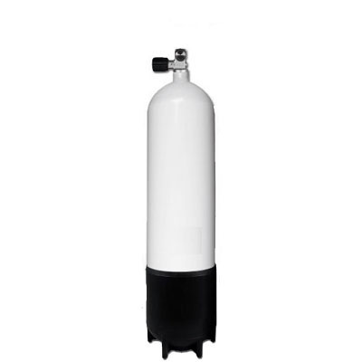 Mono cilinder staal / 12 liter-lang