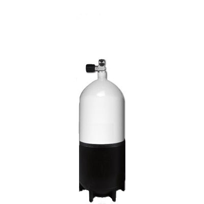 Mono cilinder staal / 12 liter-kort