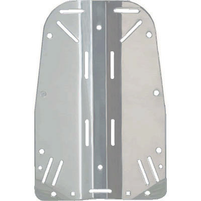 Halcyon: Backplate roestvrij staal / Standaard