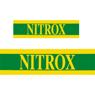 Nitrox identificatie sticker