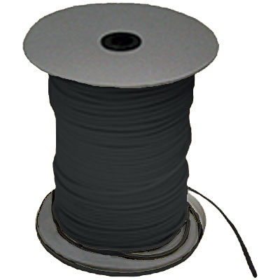 312 Bungee elastisch koord 3/4/5/6/10 mm zwart