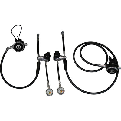 327 Scubapro: Sidemount automatenset