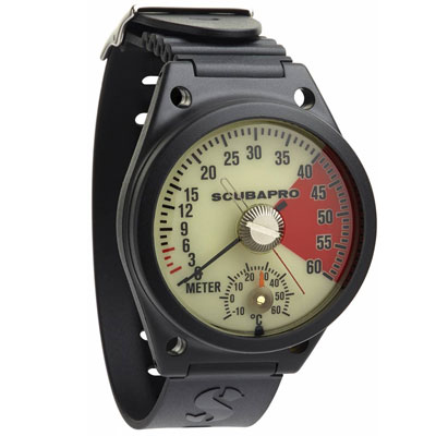 Scubapro: Standaard Diepte Meter - Compleet