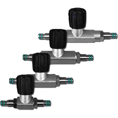 386 Manifold isolator Aluminium 80 cuf 184 mm