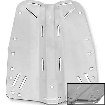 DTD: Backplate 6 mm / RVS