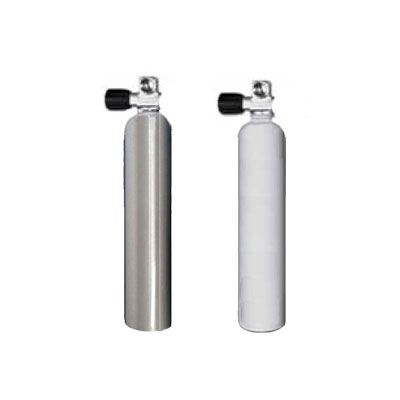 696 Mono cilinder aluminium / 2 liter kleur ZWART