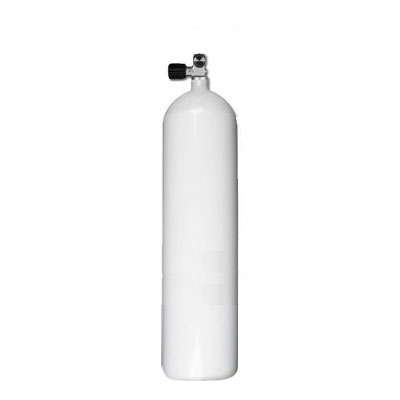 Mono cilinder staal / 12 liter concaaf