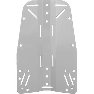 791 Tecline: Backplate 3 mm / roestvrij staal