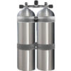 Dubbelset aluminium / 80 cuft
