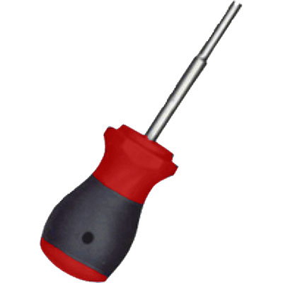 Problue: Inflator ventiel sleutel / rubber handvat