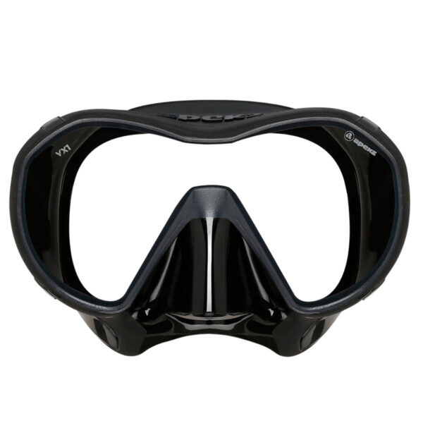Apeks-vx1-zwart Apeks: VX1 masker grijs oranje