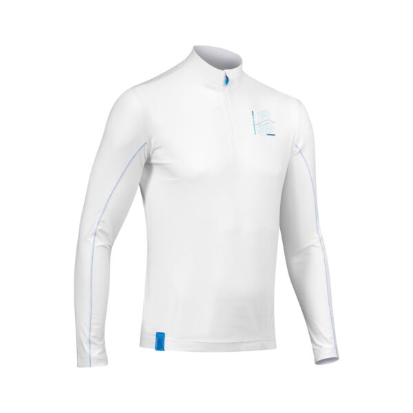 Camaro: Lycra w/zip men LS navy/baia