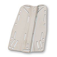 DTD: Backplate Kort 3 mm rvs/alu