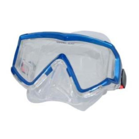 Divepro-coral-duikmasker-helder-blauw DivePro: Coral mask