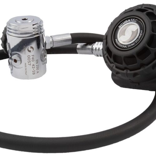Scubatec: F40 antievries FX3 DIN 232 bar ademautomaatset
