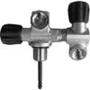 H-kraan-links Mono cilinder staal / 10 liter 300 bar