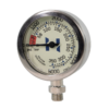 Halcyon: Stage Submersible pressure gauge (Dual face PSI/BAR)SPG 52mm 0-360 bar
