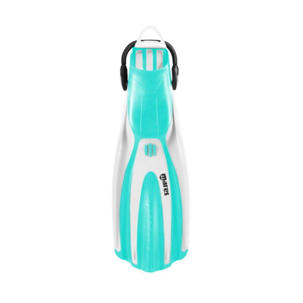 Mares-Avanti-superchannel-OH-white-Aqua Mares: Avanti Superchannel open hiel vin