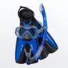 Mares-set-x-one-pirate-blue Mares: X-One Pirate snorkelset junior