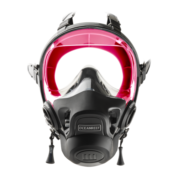 Neptune-III-basic-HQ-png-front_pink-1 Ocean Reef: Neptune III Basic Volgelaatsmasker