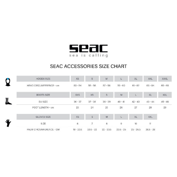 Seac: 6mm duikschoenen Pro HD