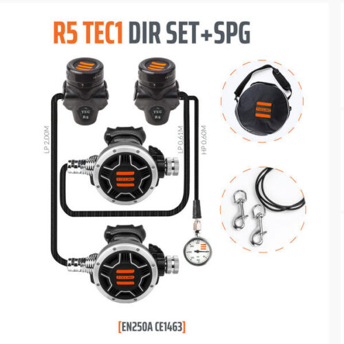 Regulator-R5-TEC1-DIR-Set-spg Tecline: Regulator R5 TEC1 DIR Set met SPG