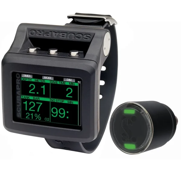 SP_05080202_G2_TransmitterSmartPro_met_1 Scubapro: Galileo 2 G2 polscomputer / zender / hartslagmeter