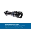 SP_30231002_Nova1000R_info Scubapro: Nova 1000R incl batterij en lader