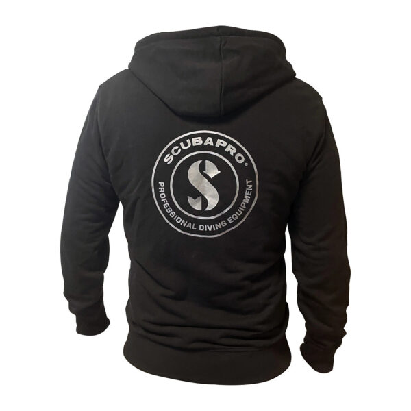 SP_50751x00_Black_Hoodie_02 Scubapro: Hoodie Sweatshirt, Front-Zip