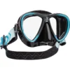 Scubapro_Synergy_Twin_01-zwart-turquoise Scubapro: Masker Synergy Twin Trufit