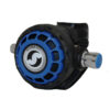 Scubatec-Fx3-blauw Scubatec: FX3 octopus ademautomaat