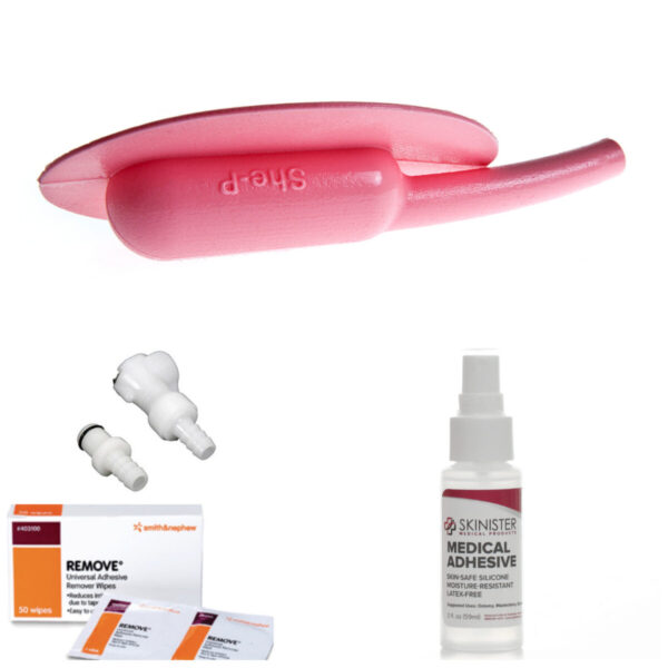 She-P-ready-to-pee-classic-pink She-P: Ready to Pee Kit with She-P classic