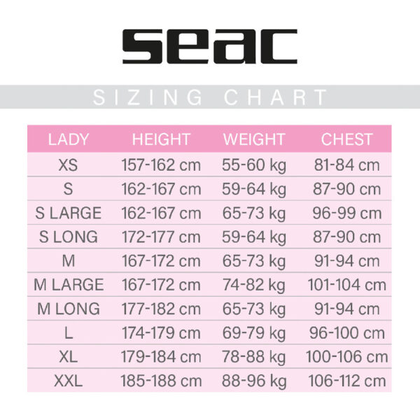 Seac: Space 7 mm Dames