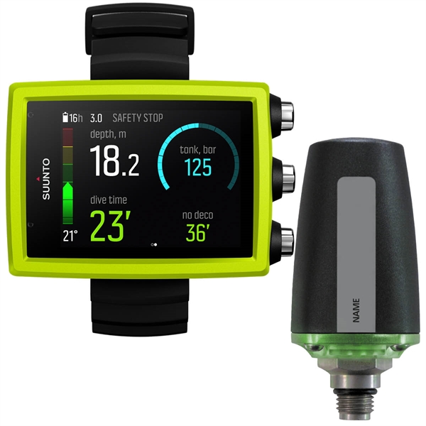 Suunto-eon-core-lime Suunto: EON Core polscomputer inclusief Pod