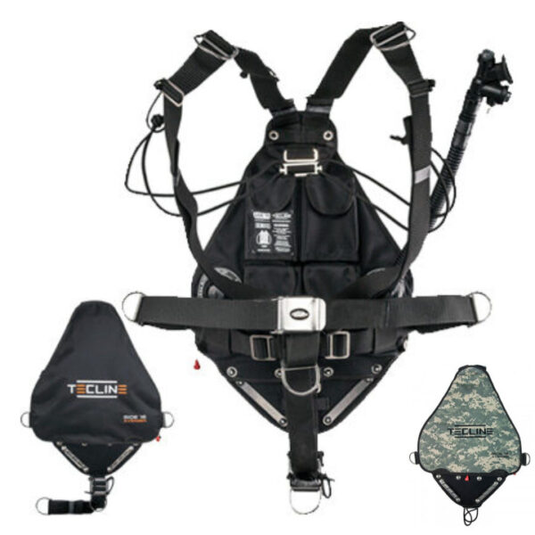 Tecline: Sidemount Side 16 systeem Avenger / 36 lbs