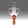 Tecline: LED light Zoom, 1500 lm - Oranje
