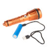 Tecline: LED light Zoom, 1500 lm - Oranje