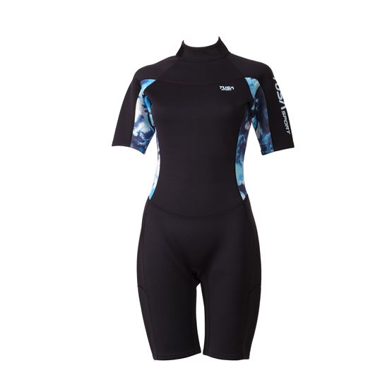 Tusa: Wet suit shorty 2.0 mm dames