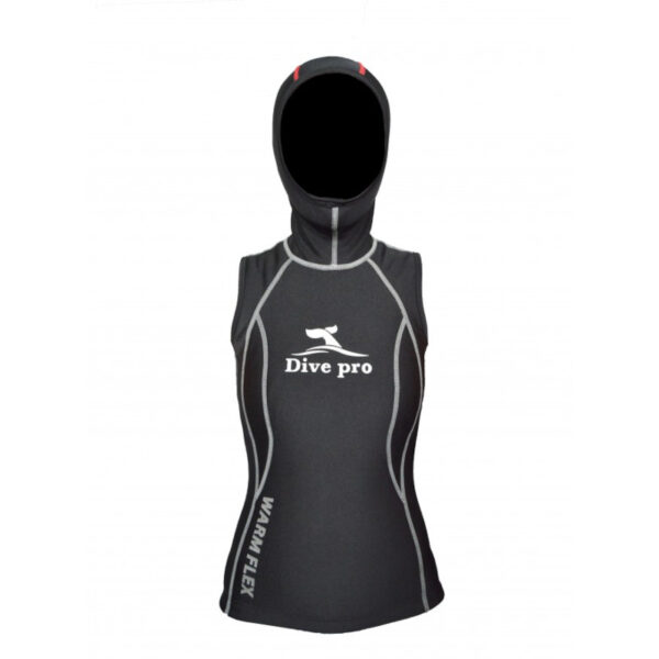DivePro: Warm Flex – Vest With Hood Dames