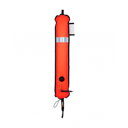 XDeep-Orange-decompression-marker-DSMB-closed-90cm-long-1 XDeep: Boei Closed DSMB 90 cm