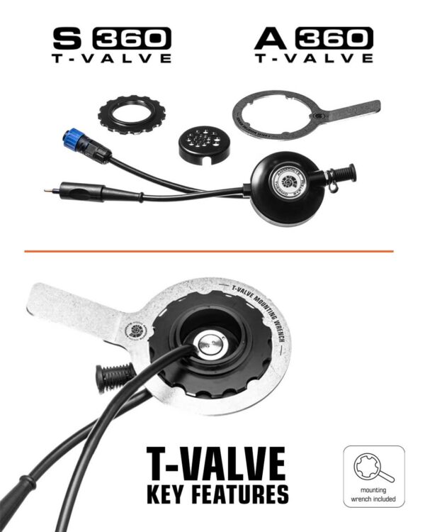 Ammonite: T-valve S-360 Apeks